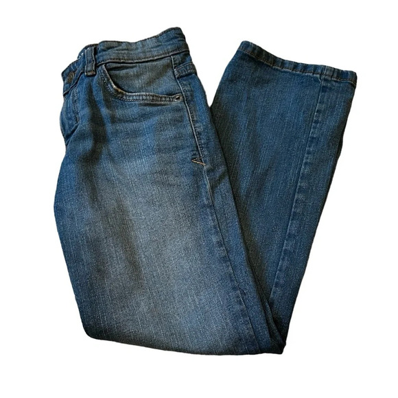 Cat and Jack Boys 8 Medium Wash Bootcut Jeans - Picture 1 of 4